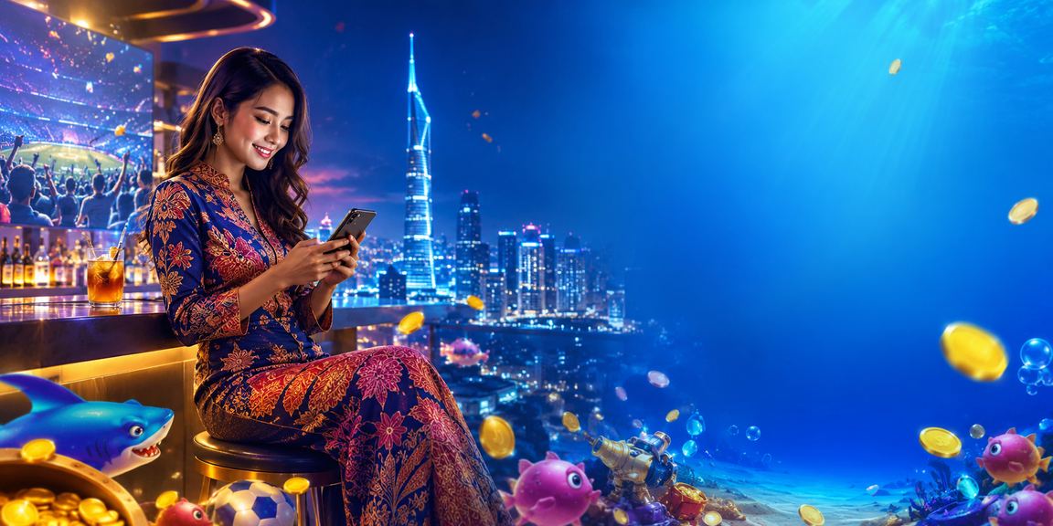 Pengguna Malaysia memainkan permainan memancing dalam talian melalui aplikasi mudah alih gddr7